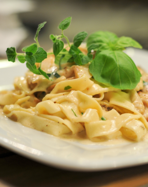 tagliatelle ai funghi